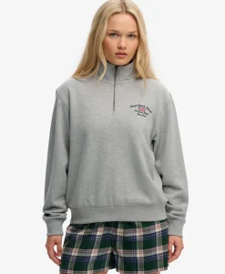 Athletic Essentials Graphic Half Zip Sweatshirt