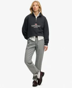 Athletic Essentials Graphic Half Zip Sweatshirt