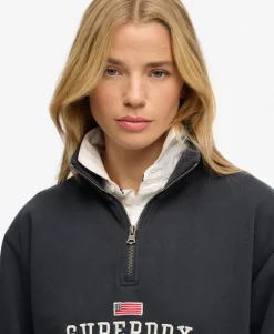 Athletic Essentials Graphic Half Zip Sweatshirt