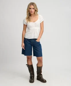 Athletic Essentials Half Button Top