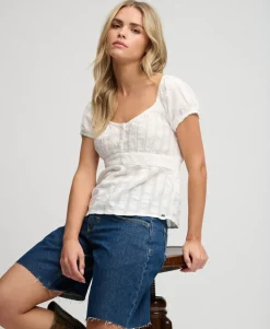Athletic Essentials Half Button Top