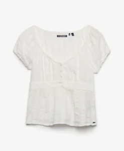 Athletic Essentials Half Button Top