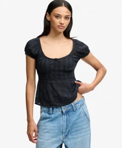 Athletic Essentials Half Button Top