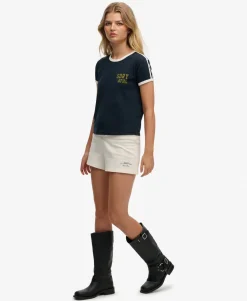 Athletic Essentials Jersey Script Shorts
