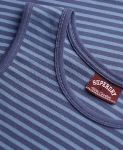 Athletic Essentials Jersey Stripe Tank Top