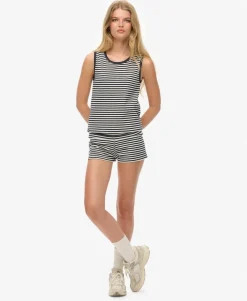 Athletic Essentials Jersey Stripe Tank Top