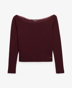 Athletic Essentials Lace Long Sleeve Top