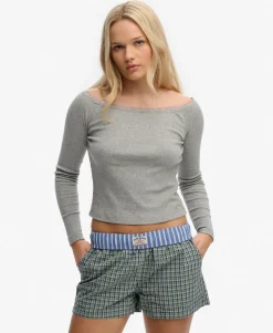 Athletic Essentials Lace Long Sleeve Top