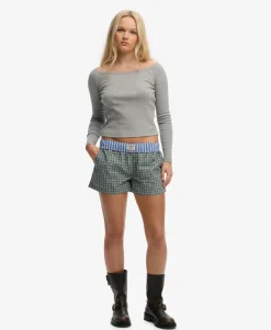 Athletic Essentials Lace Long Sleeve Top