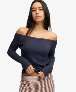 Athletic Essentials Lace Long Sleeve Top