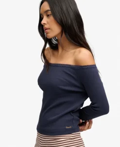 Athletic Essentials Lace Long Sleeve Top