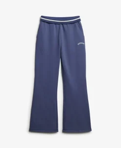 Athletic Essentials Logo Low Rise Flare Jogger