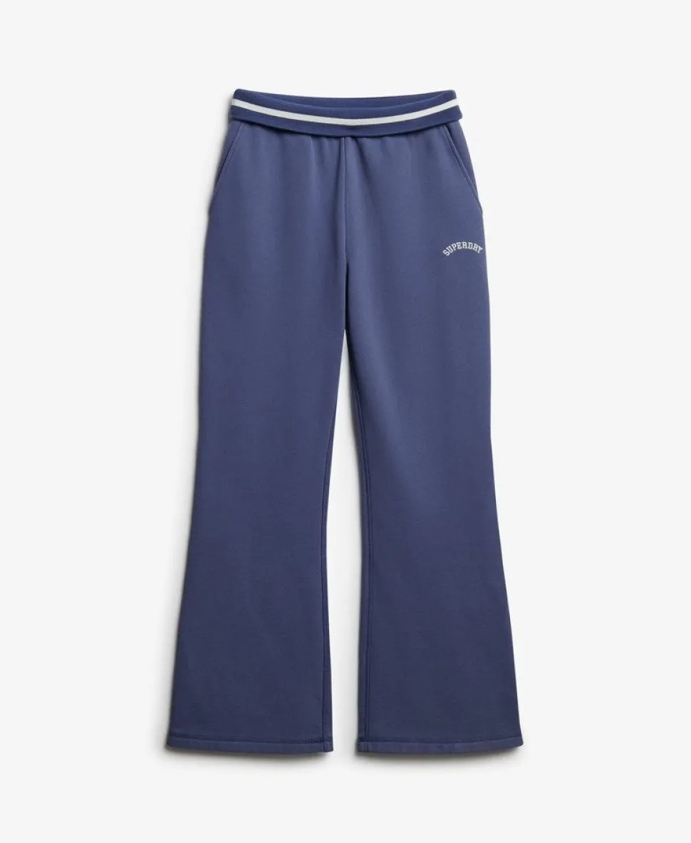 Athletic Essentials Logo Low Rise Flare Jogger