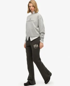 Athletic Essentials Low Rise Flare Joggers