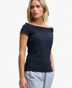 Athletic Essentials Off Shoulder Top