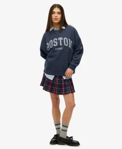Athletic Essentials Oversized Crew Sweatshirt