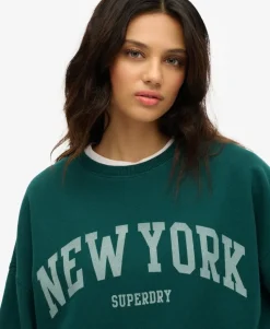 Athletic Essentials Oversized Crew Sweatshirt