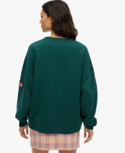 Athletic Essentials Oversized Crew Sweatshirt