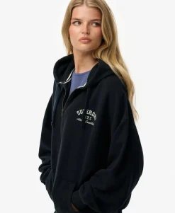 Athletic Essentials Oversized Zip Hoodie