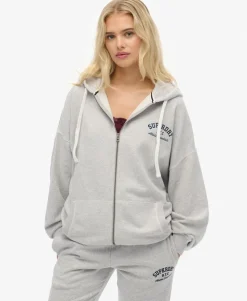 Athletic Essentials Oversized Zip Hoodie