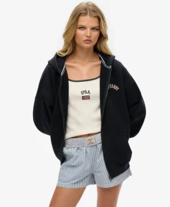 Athletic Essentials Oversized Zip Hoodie