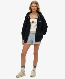 Athletic Essentials Oversized Zip Hoodie