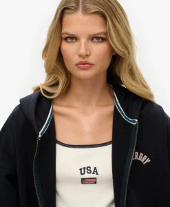 Athletic Essentials Oversized Zip Hoodie