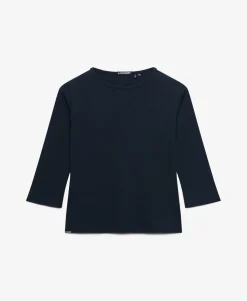 Athletic Essentials Pointelle Half Sleeve Top