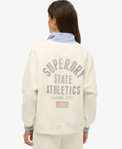 Athletic Essentials Printed Crew Sweatshirt