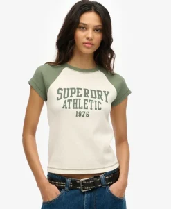 Athletic Essentials Raglan Cap Sleeve T-Shirt