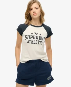 Athletic Essentials Raglan Cap Sleeve T-Shirt