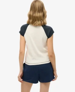 Athletic Essentials Raglan Cap Sleeve T-Shirt