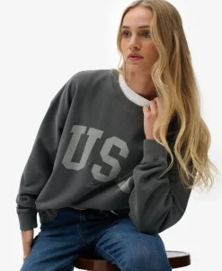 Athletic Essentials Relaxed Crew Sweatshirt