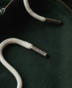Athletic Essentials Relaxed Crop Zip-hoodie