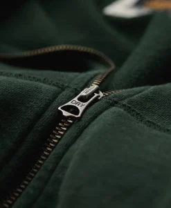 Athletic Essentials Relaxed Crop Zip-hoodie