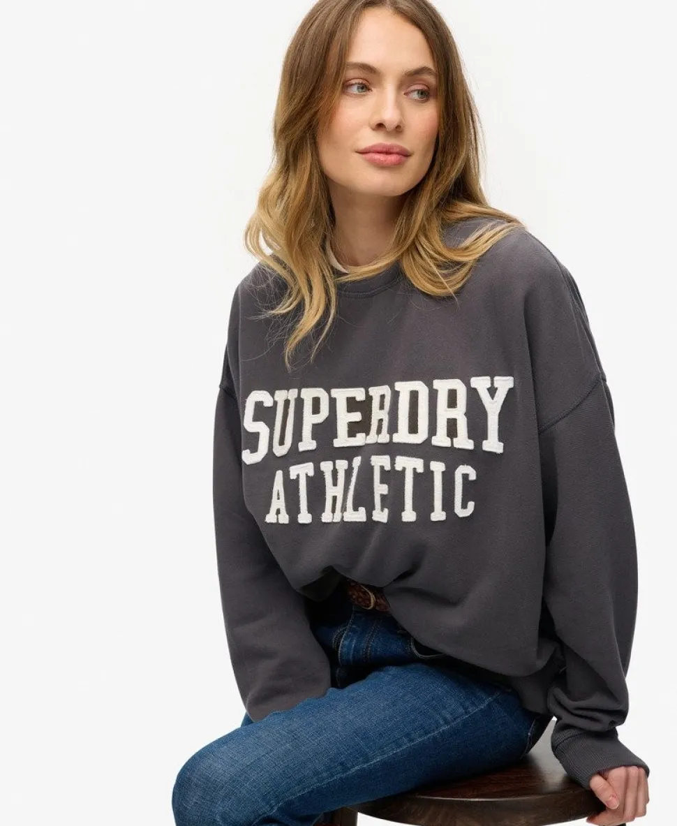 Athletic Essentials Relaxed Applique Sweatshirt