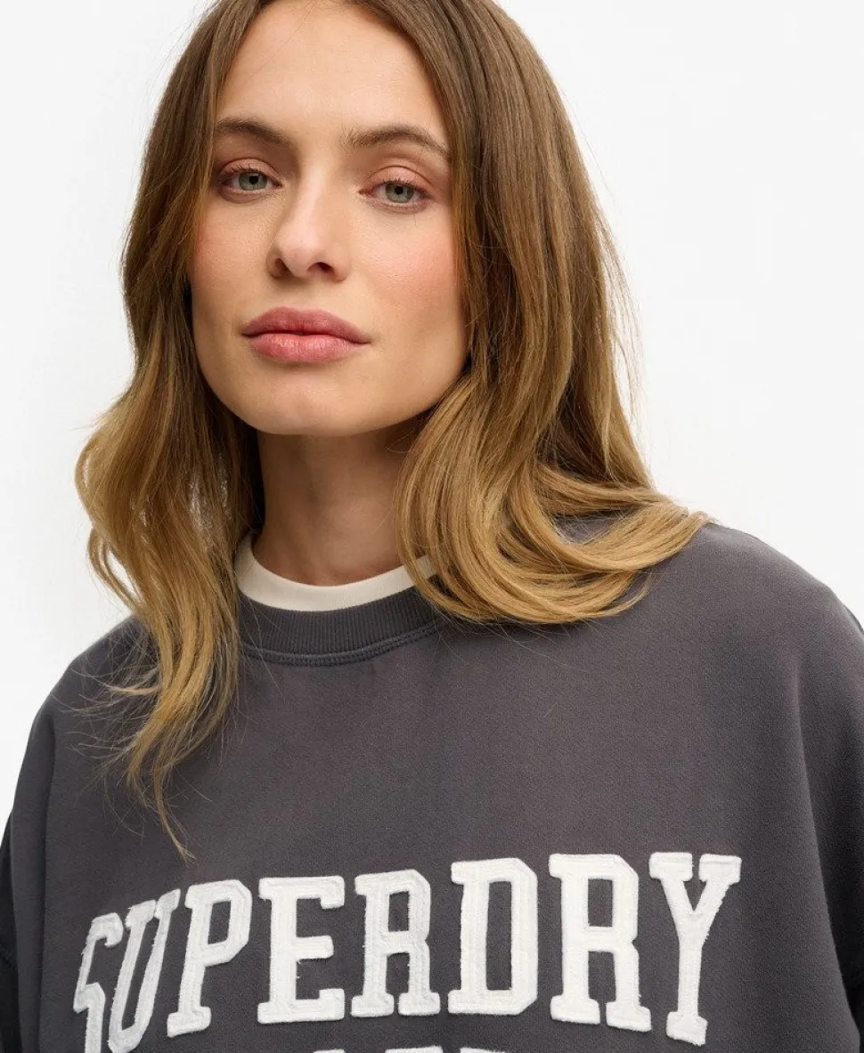 Athletic Essentials Relaxed Applique Sweatshirt