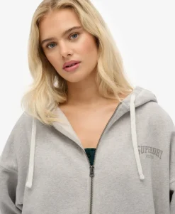 Athletic Essentials Relaxed Zip Hoodie