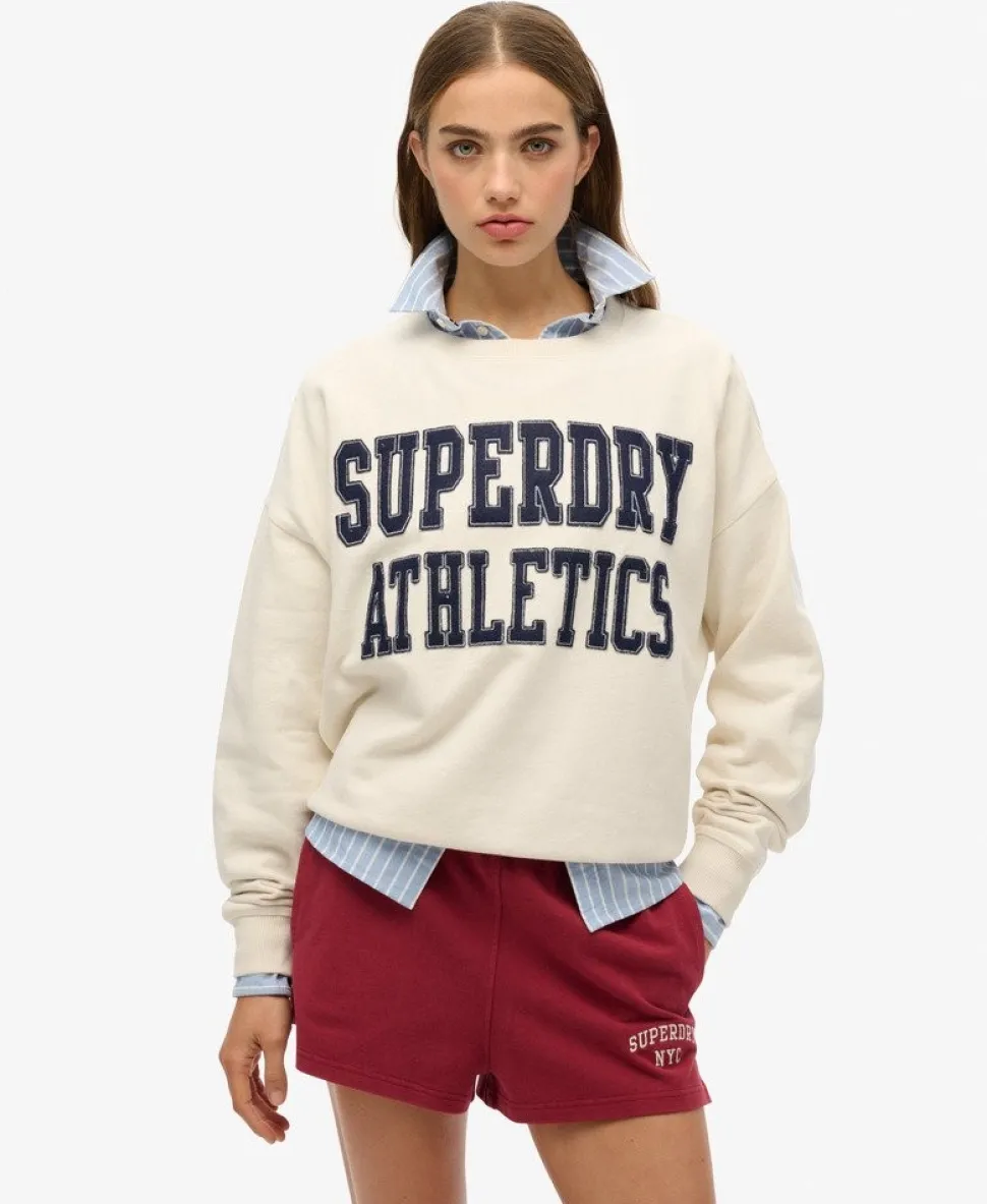 Athletic Essentials Relaxed Applique Sweatshirt