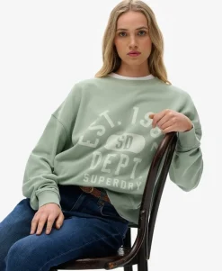 Athletic Essentials Relaxed Crew Sweatshirt