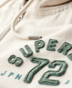Athletic Essentials Relaxed Crop Zip-hoodie