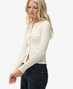 Athletic Essentials Ribbed Cardigan