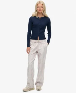 Athletic Essentials Ribbed Cardigan
