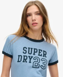 Athletic Essentials Ringer Fitted T-Shirt