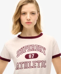 Athletic Essentials Ringer Fitted T-Shirt