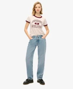 Athletic Essentials Ringer Fitted T-Shirt