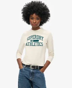 Athletic Essentials Ringer Slim Long Sleeved Top