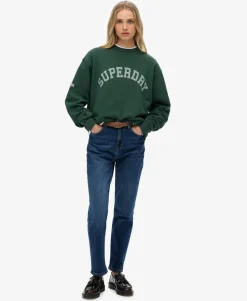 Athletic Essentials Slouchy Crew Sweatshirt