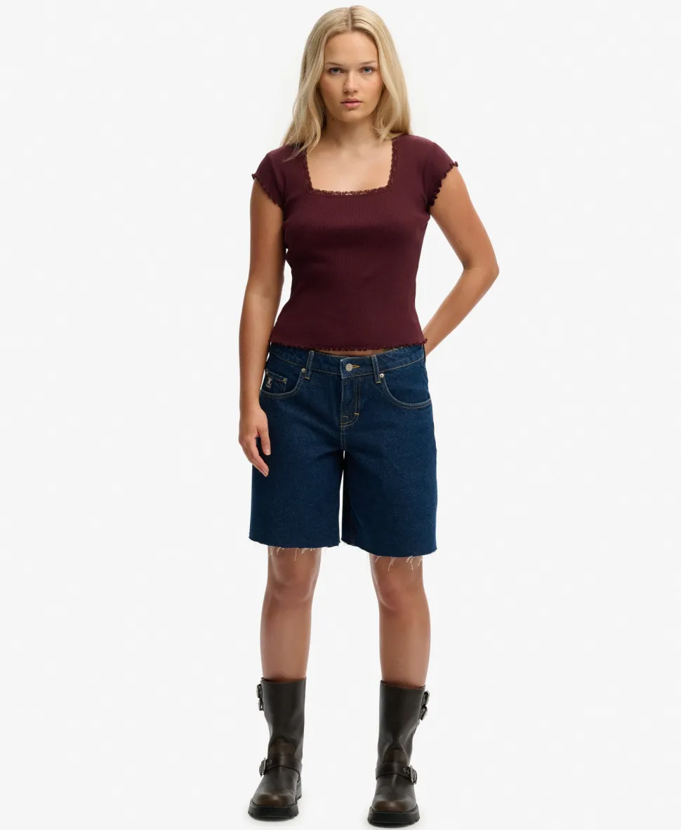 Athletic Essentials Square Neck T-Shirt