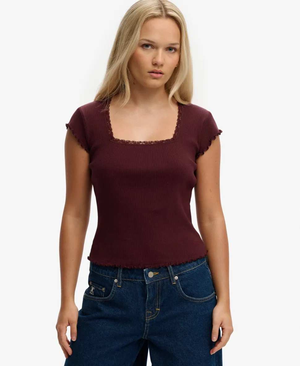 Athletic Essentials Square Neck T-Shirt
